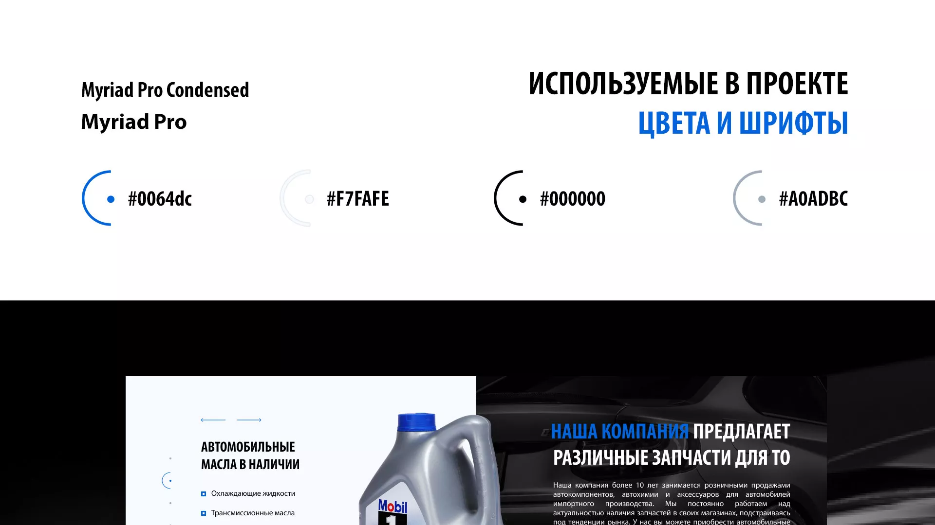 Разработка сайта магазина автозапчастей «М7» в Мышкине